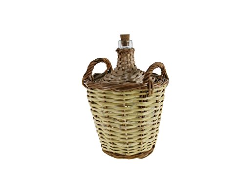 CAL FUSTER - Garrafa de caña y Vidrio 4 litros. Medidas totales: 37xØ24 cm.