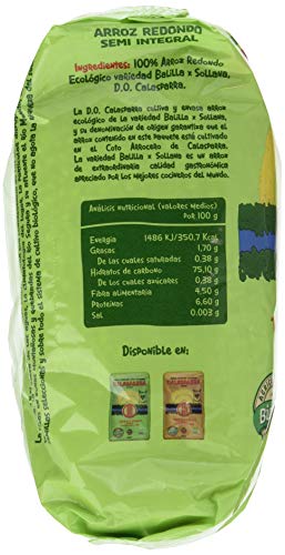 Calasparra Arroz E. Plástico Semi Calasparra 1 Kg