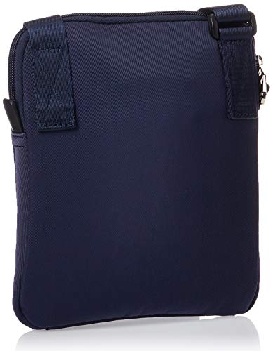 Calvin Klein - Ckj Monogram Nylon Micro Fp, Shoppers y bolsos de hombro Hombre, Azul (Navy), 0.1x0.1x0.1 cm (W x H L)