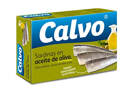 Calvo Sardinas en aceite de oliva, 120g