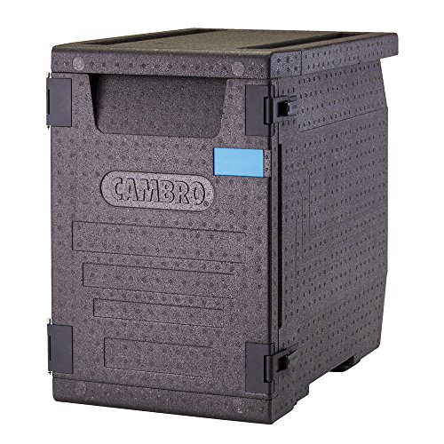 Cambro Cam GoBox Contenedor Isotermico, Plástico, Negro, 66 x 44 x 65 cm