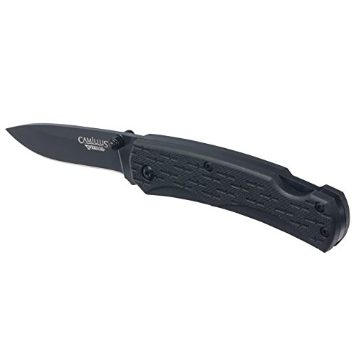 Camillus CAMLITE Cuchillo Plegable, Unisex-Adult, Negro