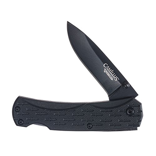 Camillus CAMLITE Cuchillo Plegable, Unisex-Adult, Negro