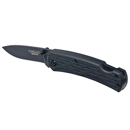 Camillus CAMLITE Cuchillo Plegable, Unisex-Adult, Negro