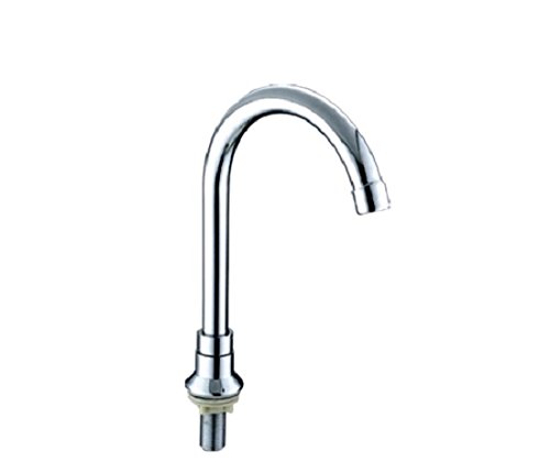 Caño para grifo de pedal giratorio