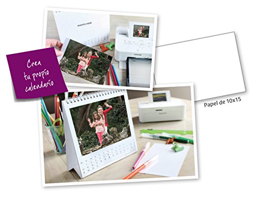 Canon 3115B001(AA) - Papel fotográfico y cartucho de tinta original (108 hojas, 4x6"), Multicolor, 1 Pack