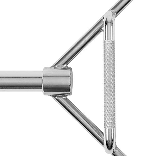Capital Sports - Beastbar Hex-Bar, Barra para Pesas, Peso Muerto, Deadlift Bar, Tríceps, Forma Hexagonal, Levantamiento Saludable Espalda y Rodillas, MAX. 300 kg, Acero Macizo, cromada