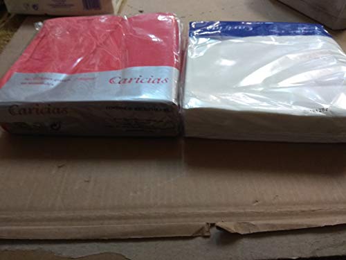 Caricia Servilletas Blancas 2 Capas 2 Hojas