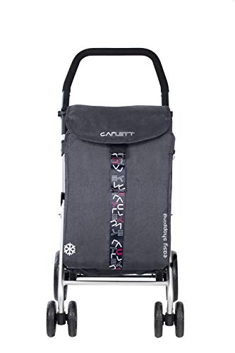 Carlett Carro DE LA Compra Lett 470, Gran Capacidad, Nueva Coleccion 2019-2020, Gris