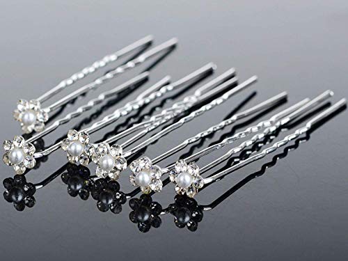 Carr Coverdale - Horquilla para el Pelo con Forma de U y Diamantes en Forma de U