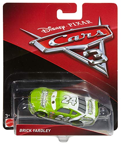 Cars 3 Coche Brick Yardley, coche juguete (Mattel Spain DXV53) , color/modelo surtido