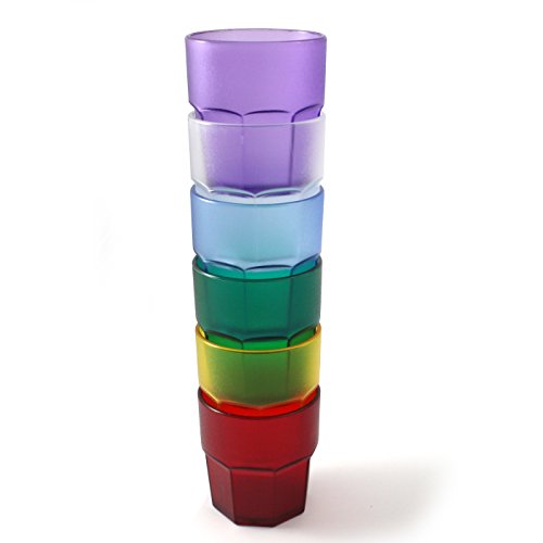 Cartaffini t280mx6 X Vasos, Policarbonato, 6 Unidad