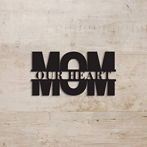 Cartel de metal personalizado para mamá, regalo para el día de la madre, 18 pulgadas
