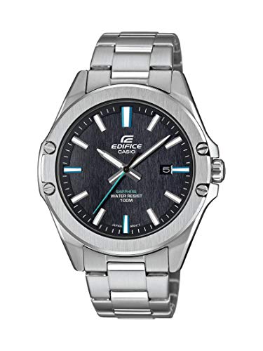 Casio Reloj Analógico para Hombre de Cuarzo con Correa en Acero Inoxidable EFR-S107D-1AVUEF
