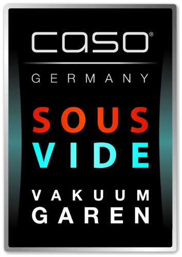 Caso Centro Sous Vide Cocina al vacío, 1200 W, Acero Inoxidable, Gris
