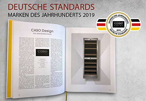 CASO WineSafe 12 Classic Vinoteca de Calidad Germany, Acero inoxidable