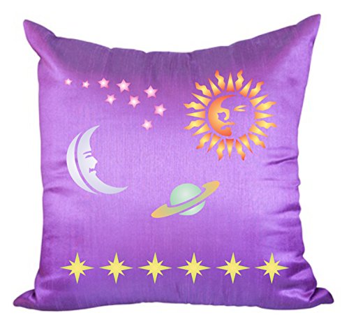 Celestial plantilla reutilizable plantillas para pintura – mejor calidad álbumes de pared Arte decoración Ideas – uso en paredes, suelos, tejidos, cristal, madera, carteles, y más... S