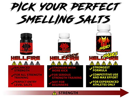 Cerberus Strength HELLFIRE Hades Sal de olor 4 oz botella grande más fuerte fórmula. !
