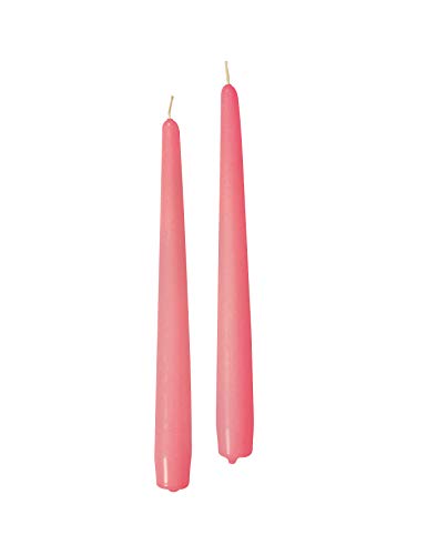 Cereria di Giorgio Risthò - Velas cónicas para candelabro, Cera, Rosa bebé