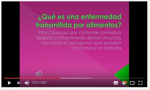 Certificado de manipulador de alimentos