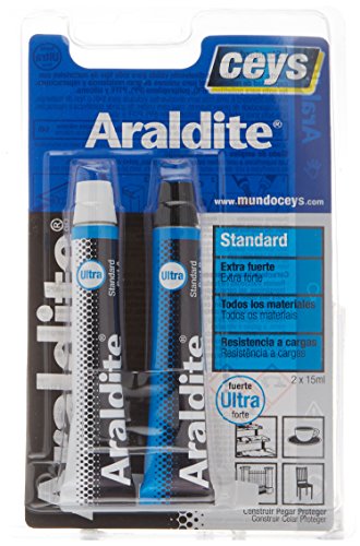 CEYS CE510107 Adhesivo araldit standard blister grande, Azul, 0