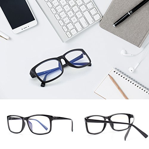 CGID CT12 Gafas para Protección Contra Luz Azul, Anti Fatiga por Deslumbramiento, Prevenir Fatiga