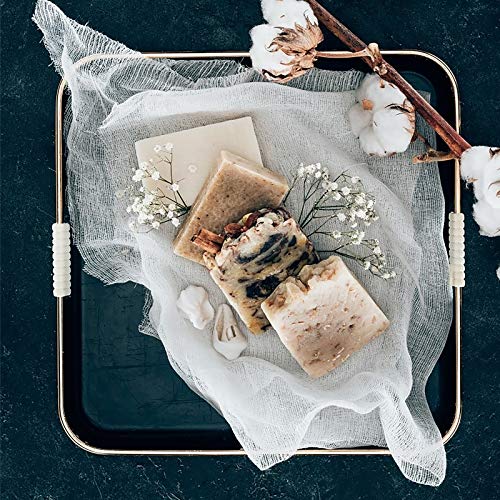 CHALA Muselina Cocina 3PCS Tela de Queso Tela Filtrante para Leche 100% Gasa de Algodón Natural Filtro de Alimentos Tela para Mermelada de Cocina Mantequilla Colador de Queso para Mantequilla, Leche