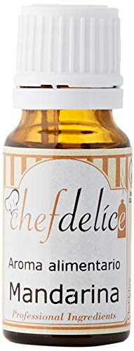 Chefdelice Aroma Concentrado Para Glaseados, Helados, Horneados Y Cremas Sabor Mandarina, 10 ml (CH1003)