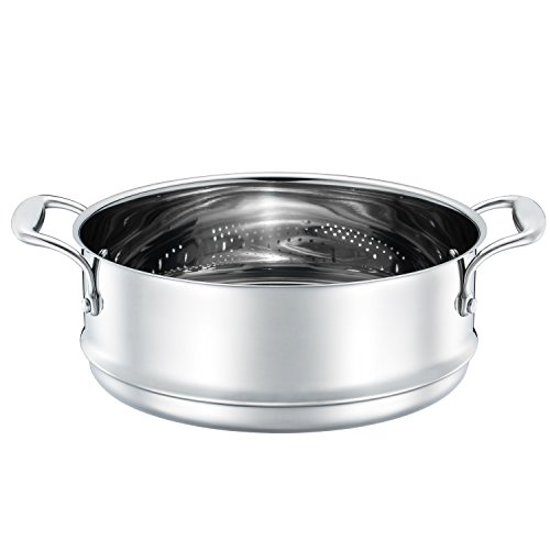 Chefs Star Juego de ollas y sartenes - juego de utensilios de cocina 14 piezas Acero inoxidable