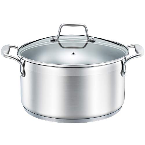 Chefs Star Juego de ollas y sartenes - juego de utensilios de cocina 14 piezas Acero inoxidable