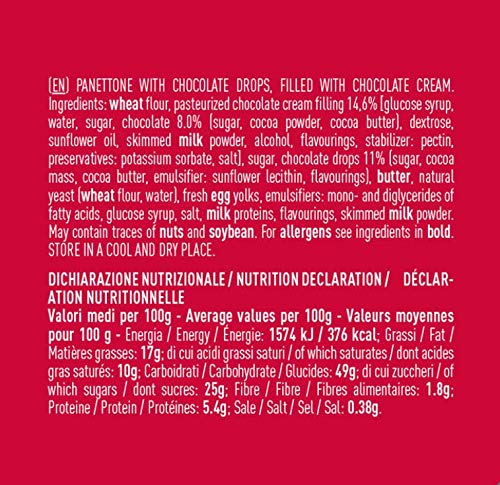 Chiostro di Saronno Panettone Chocolate Milano 1Kg