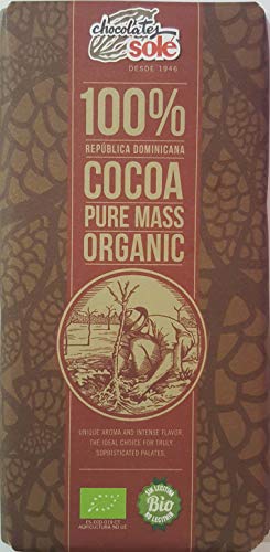 CHOCOLATE NEGRO 100% CACAO ECOLOGICO CHOCOLATES SOLE