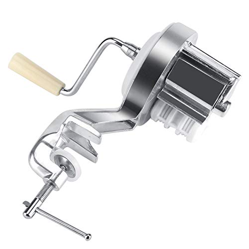 CHSEEO Máquina para Pasta Fresca Prensador para Pasta Acero Inoxidable Cortador de Pasta Máquina de Rodillos Noodle Maker Fabrica de Fideos Frescos de Masa Tagliatelle de Lasaña de Espaguetis #3