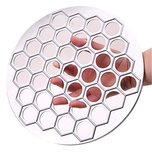 CHSEEO Moldes para Ravioli Pastas, Molde para Empanadillas Masa Corazon de Acero Inoxidable Máquina para Croqueta Prensa de la Masa Ravioli Gyoza Prensa de la Pasta Pierogi Pie #6