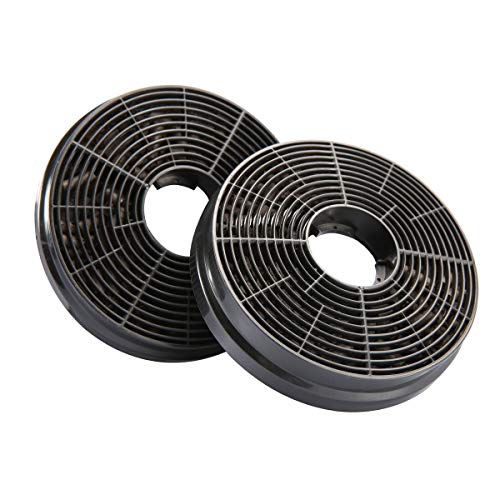 CIARRA CBCF002X2 Filtro de Carbón de Campana extractora decorativa de pared cocina Diámetro