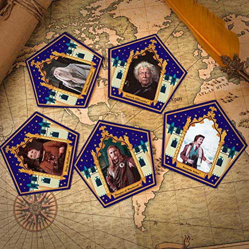 Cinereplicas Harry Potter - Molde Ranas de Chocolate + 6 Plantillas para Hacer Las Cajas + Tarjeta de Magos - Nueva edición 2019
