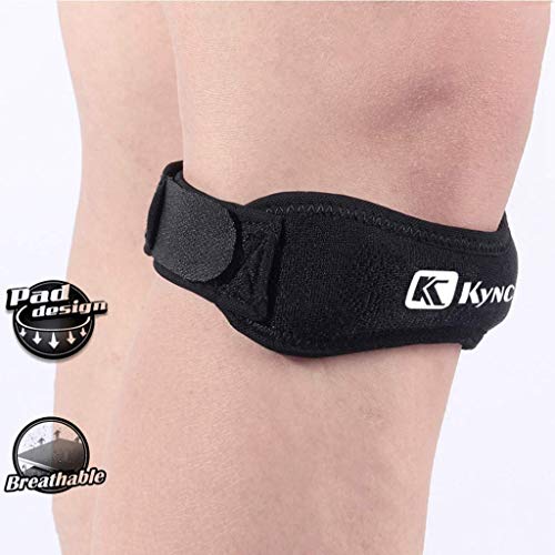 Cinturón de rótula Kyncilor 1 par de articulaciones de rodilla deportivas torcidas cuatro temporadas rodilleras transpirables cerca del rastro de rodilleras genuinas para mantener calientes las pier