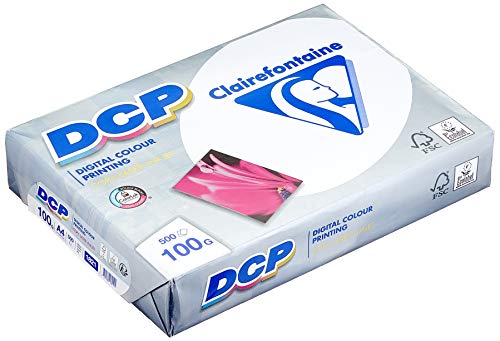 Clairefontaine 1821 DCP - Papel (tamaño A4, 100 g, 500 hojas), color blanco