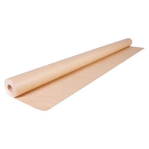 Clairefontaine 495771C Rollo de papel Kraft 60 g/m², 25 x 1 m, color marrón, 100 x 5.50 x 5.50