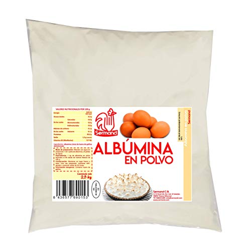 CLARA DE HUEVO EN POLVO 2.5KG (ALBUMINA)