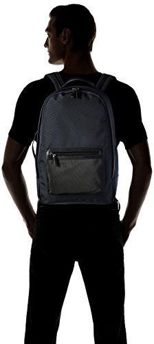Clarks - The Merton, Henkeltasche Unisex adulto, Blau (Navy Combi), 18x42x25 cm (W x H D)