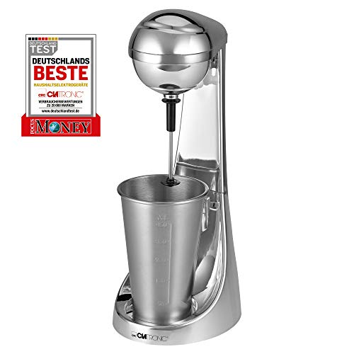 Clatronic BM 3472 BM3472-Mezcladora batidora, 65 W, Acero Inoxidable, 2 Velocidades