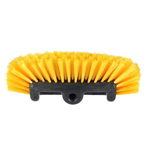 Clean world industrial - Cepillo de lavado de coche con cerdas de nailon para auto SUV RV camión, barco, campista, limpieza exterior