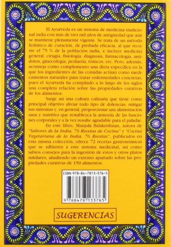 Cocina Ayurvédica. Alimento de los dioses. 72 recetas (Sugerencias)