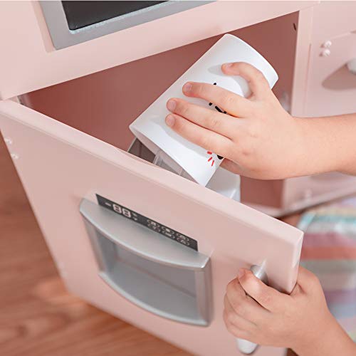 Cocina de juguete grande de madera rosa de Teamson Kids TD-11414P , color/modelo surtido