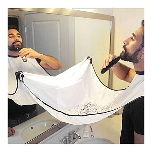 Cocinando Barba Afeitado delantal del babero del condensador de ajuste de afeitar del estante del sostenedor Afeitado- delantal de afeitar máquina de afeitar titular de baño de regalo del organizador