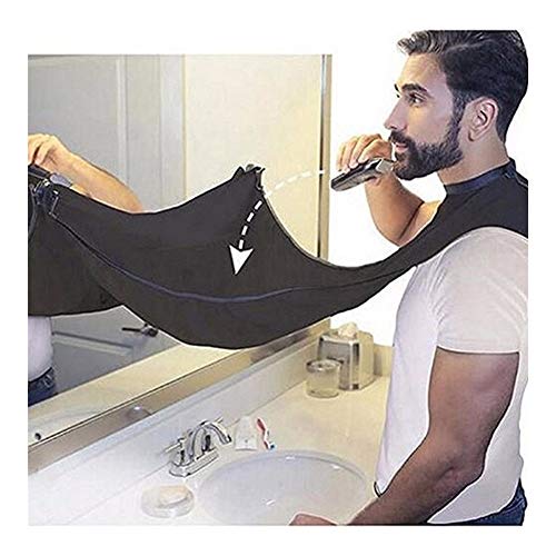 Cocinando Barba Afeitado delantal del babero del condensador de ajuste de afeitar del estante del sostenedor Afeitado- delantal de afeitar máquina de afeitar titular de baño de regalo del organizador