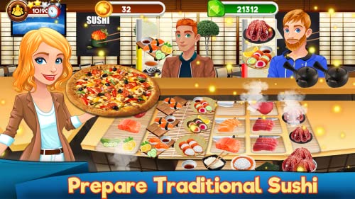 Cocinero Cocina Fiebre - Restaurante Juegos de cocina Comida