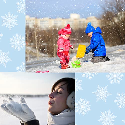 Collage de la foto del invierno