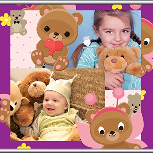 Collage de los osos de peluche